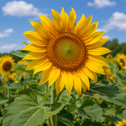 Sunflower Flower Essence Drop