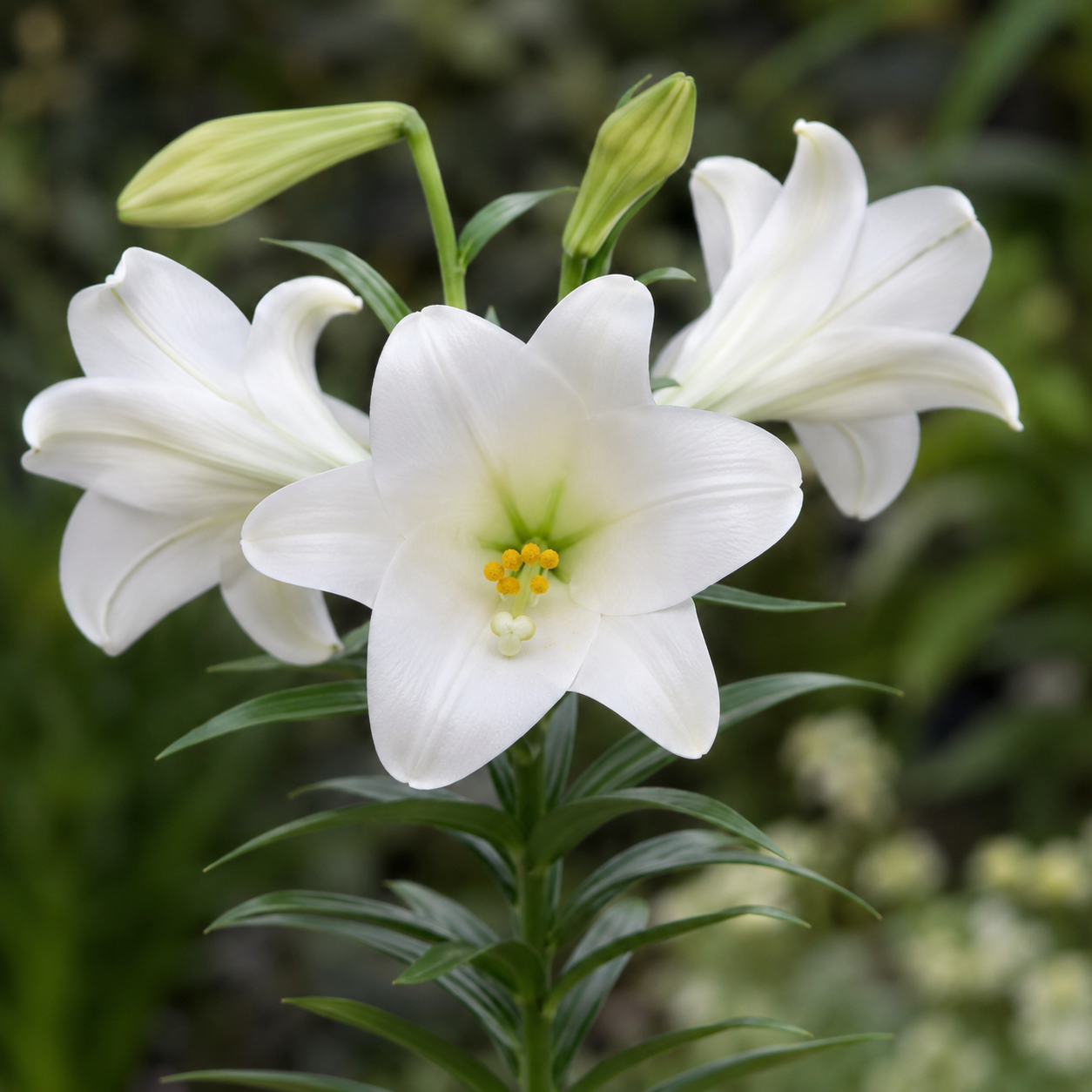 White Trumpet Lily Flower Essence Drop