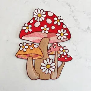 Mushroom & Daisy XL Patch