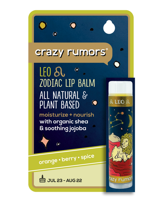 Leo Zodiac Lip Balm