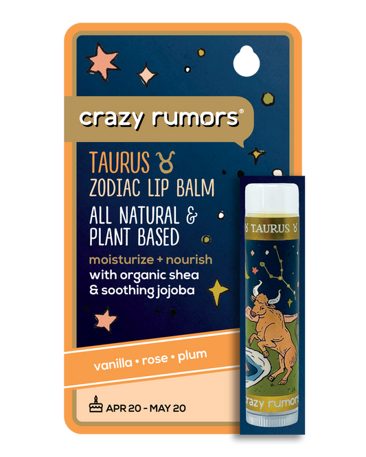 Taurus Zodiac Lip Balm