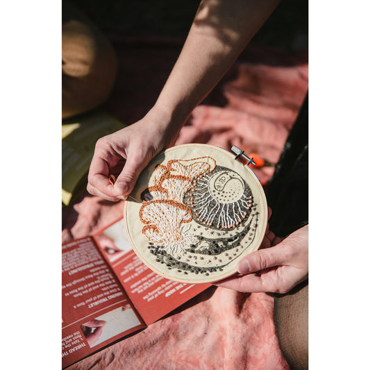 Embroidery Kit: Super Fungi