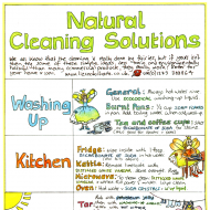 Natural Cleaning Chart