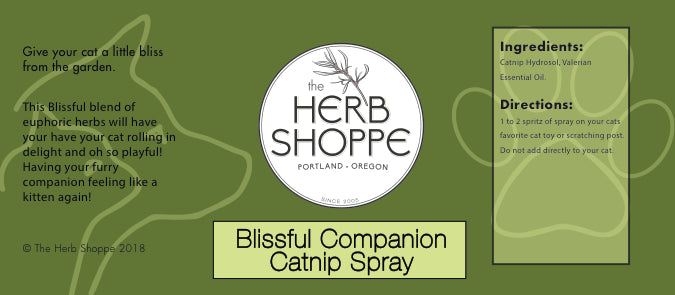 Blissful Companion-Catnip Spray