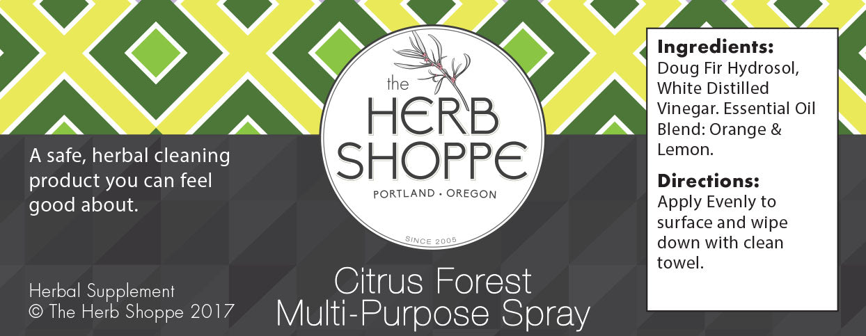 Greener Cleaner Multi-Purpose Spray- Citrus Forest 8oz