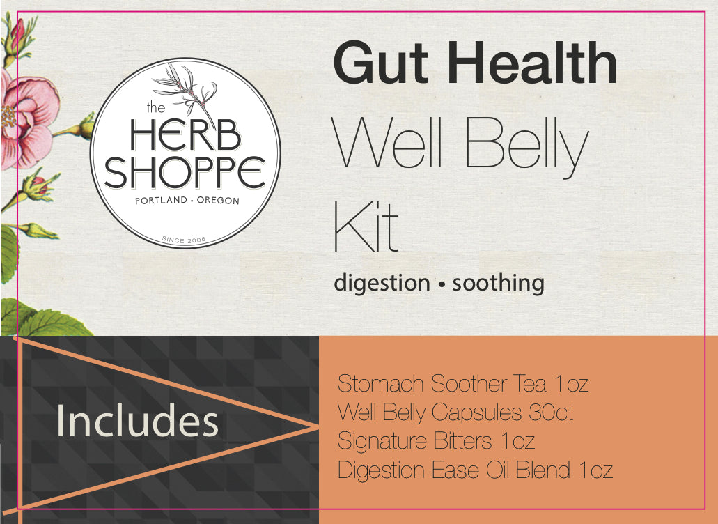 Well Belly-Digestion Kit – The Herb Shoppe