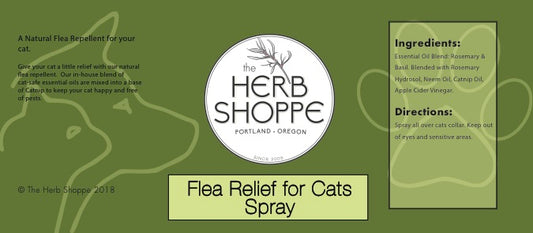 Flea Relief for Cats Spray