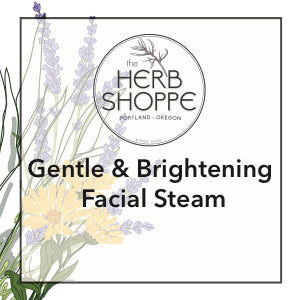 Gentle & Brightening Facial Steam-Dry Skin
