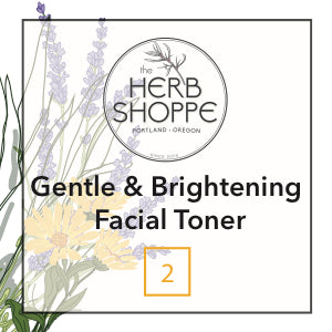 Gentle and Brightening Facial Toner-Dry Skin