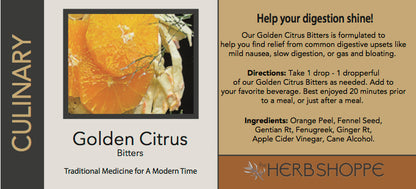 Golden Citrus Bitters 2oz