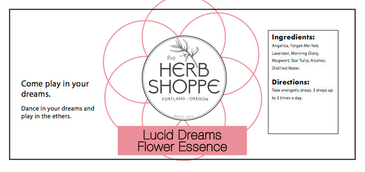 Lucid Dreams Flower Essence 1oz