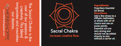 THS Sacral Chakra Essential Oil Blend-5ml