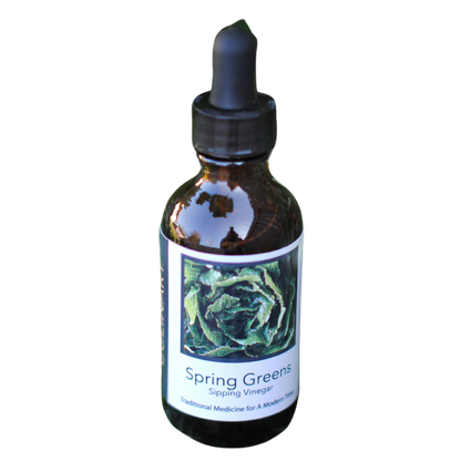 Spring Greens Sipping Vinegar