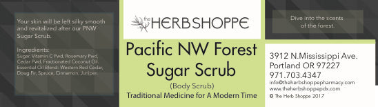 Pacific NW Forest Sugar - Body Scrub