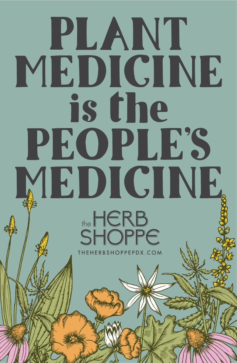 Plant Medicine Sticker