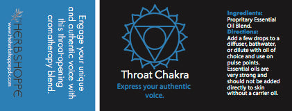 THS Throat Chakra Essential Oil Blend-5ml