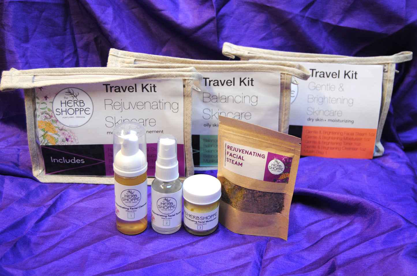 Skin Care Travel Kit-Gentle and Brightening