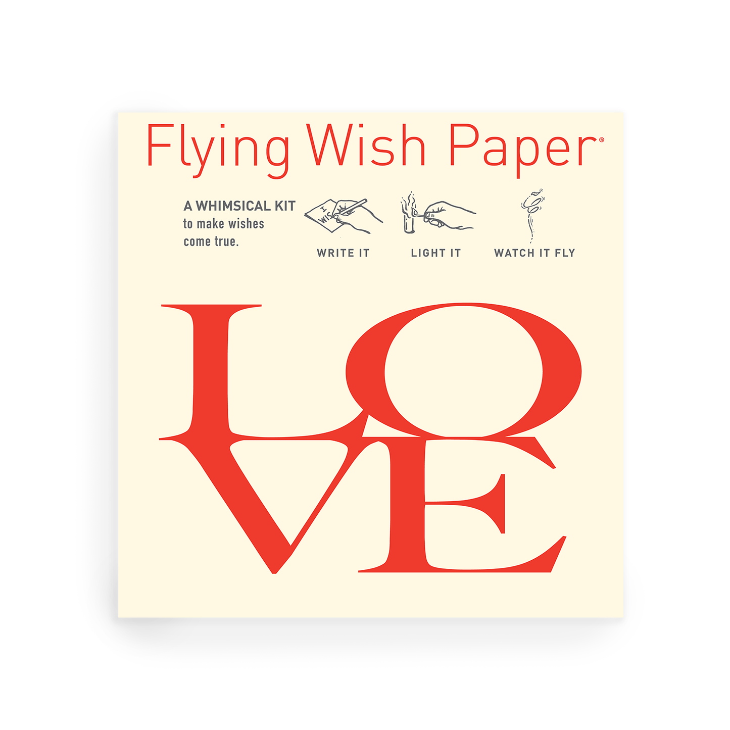 Love Letters Wish Paper