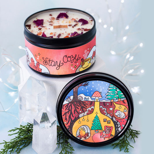 Stay Cozy - OrangeSpice Candle